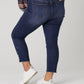 Westport Signature Skinny Jeans with Snap Button At Ankle - Plus