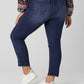 Westport Signature Skinny Jeans with Snap Button At Ankle - Plus