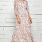 Figueroa & Flower Print Tiered Maxi Dress