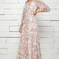 Figueroa & Flower Print Tiered Maxi Dress