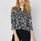 Roz & Ali Black And White Floral Popover