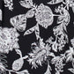 Roz & Ali Black And White Floral Popover