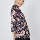 Roz & Ali Floral Diamond Stitch Pintuck Popover