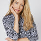 Roz & Ali Floral Ruffle Neck Popover