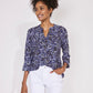 Roz & Ali Denim Friendly Floral & Paisley Popover