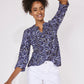 Roz & Ali Denim Friendly Floral & Paisley Popover