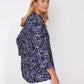 Roz & Ali Denim Friendly Floral & Paisley Popover - Plus