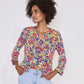 Roz & Ali Bright Floral Mesh Popover