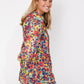 Roz & Ali Bright Floral Mesh Popover - Plus