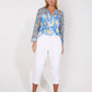 Roz & Ali Twin Print Mesh Popover - Plus