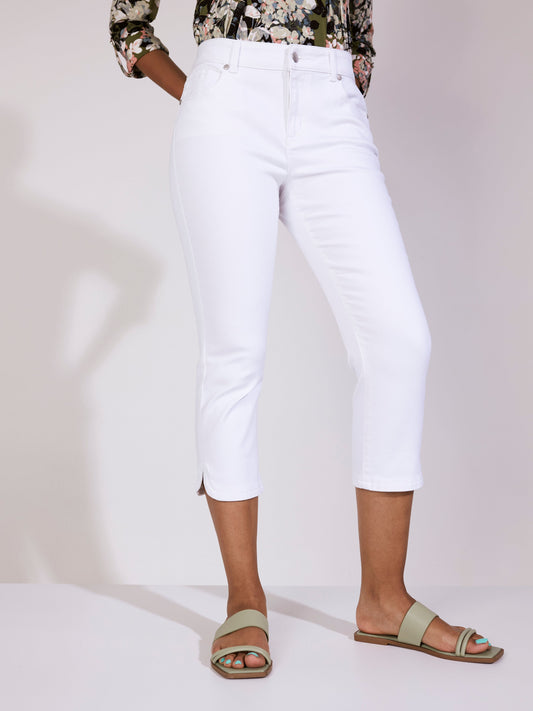 Westport Signature Capri Pants with a Dolphin Hem