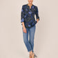 Roz & Ali Navy Paisley & Floral Popover