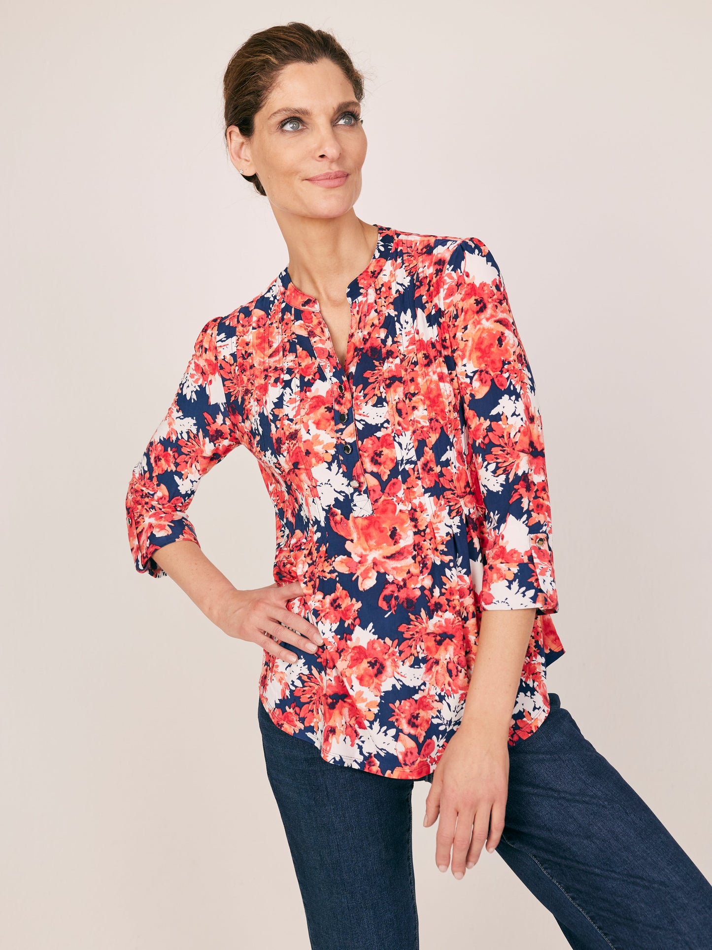 Roz & Ali Bright Garden Floral Popover