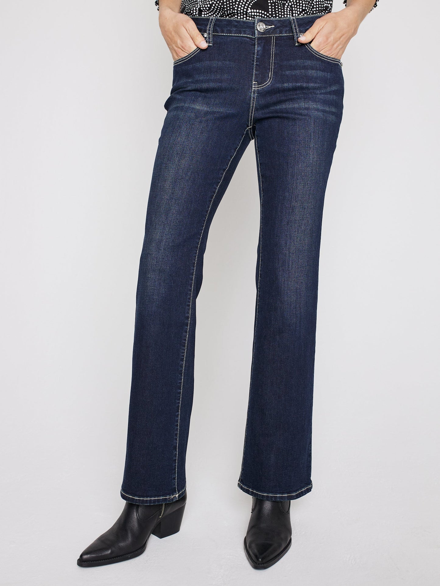 Westport Signature Bootcut Jeans with Bling Back Pocket