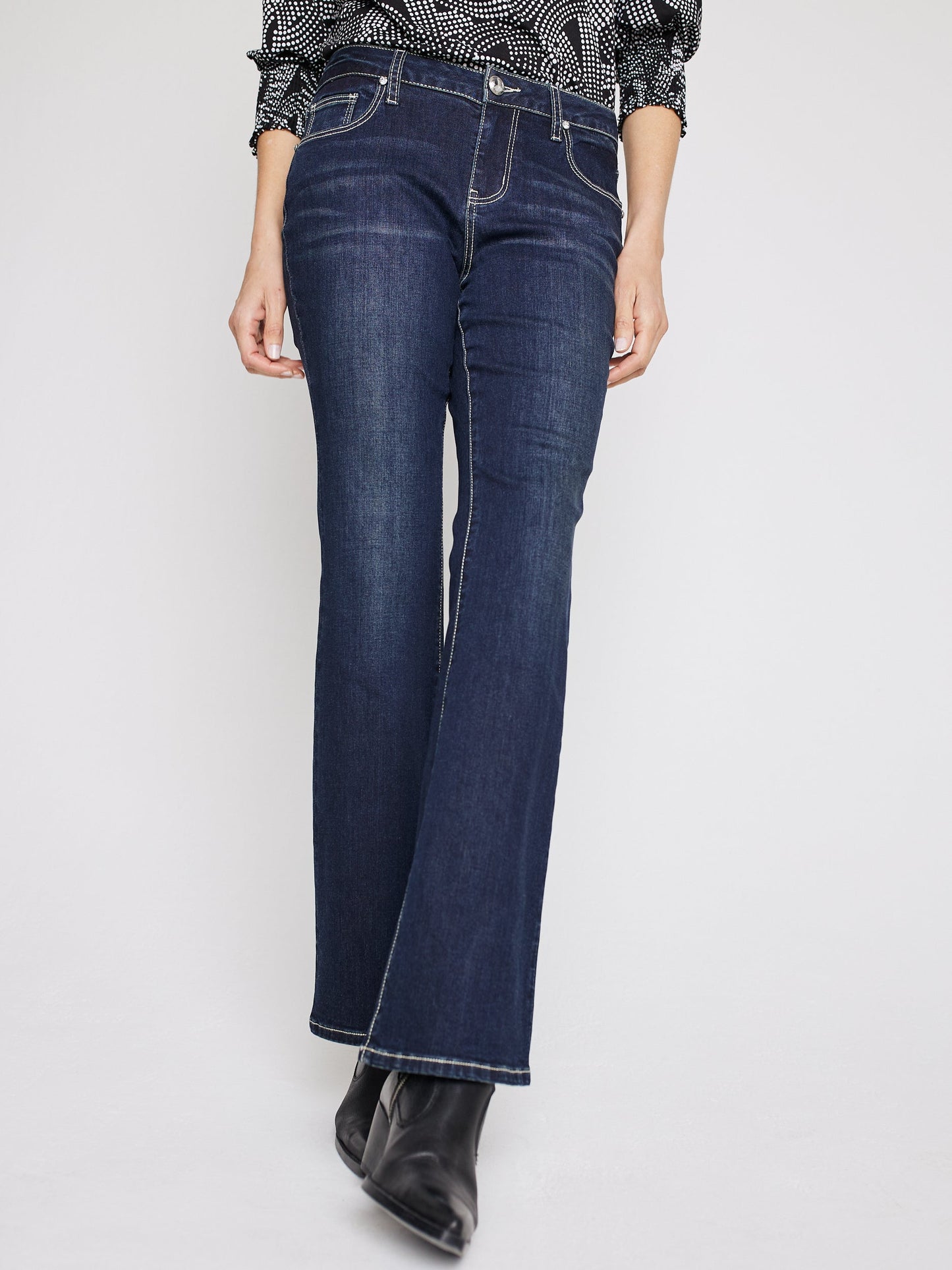 Westport Signature Bootcut Jeans with Bling Back Pocket