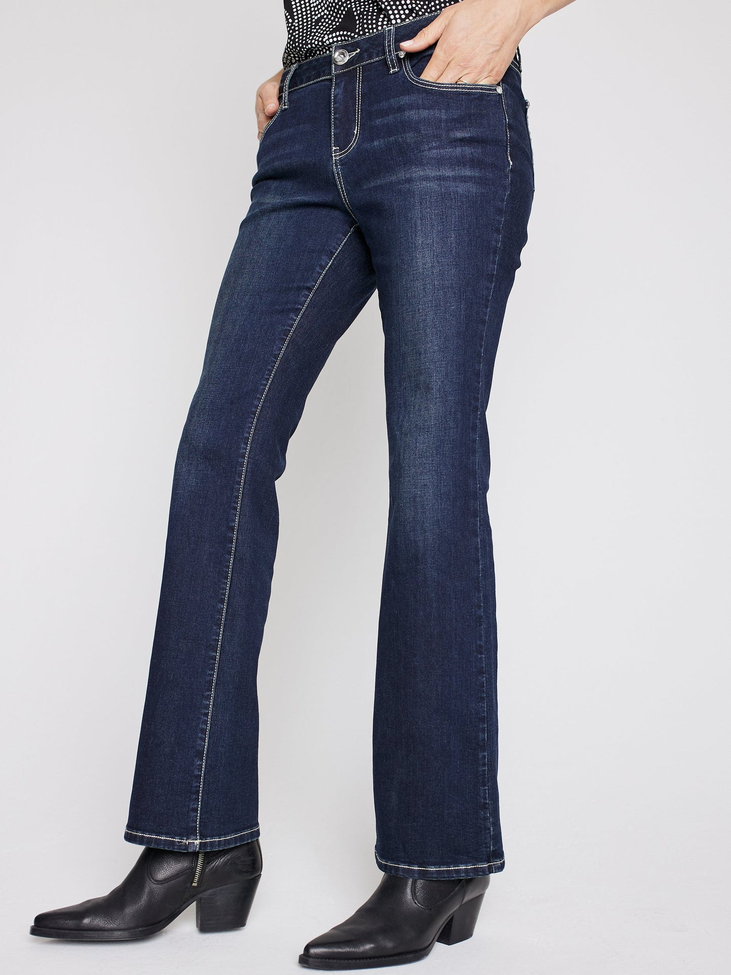 Westport Signature Bootcut Jeans with Bling Back Pocket