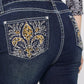 Westport Signature Bootcut Jeans with Bling Back Pocket