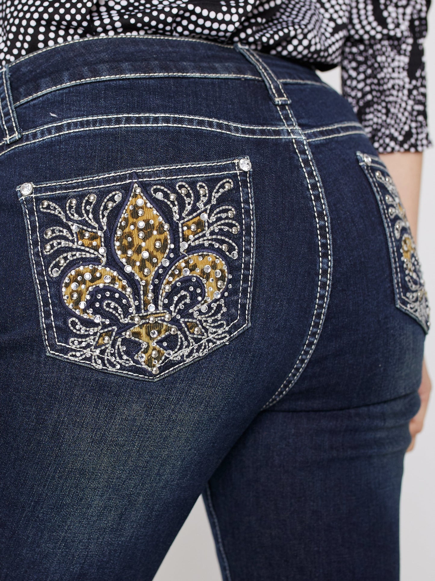 Westport Signature Bootcut Jeans with Bling Back Pocket