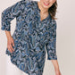 Roz & Ali Groovy Paisley Print Popover - Plus