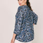 Roz & Ali Groovy Paisley Print Popover - Plus