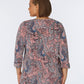 Roz & Ali Rose Paisley Popover - Plus