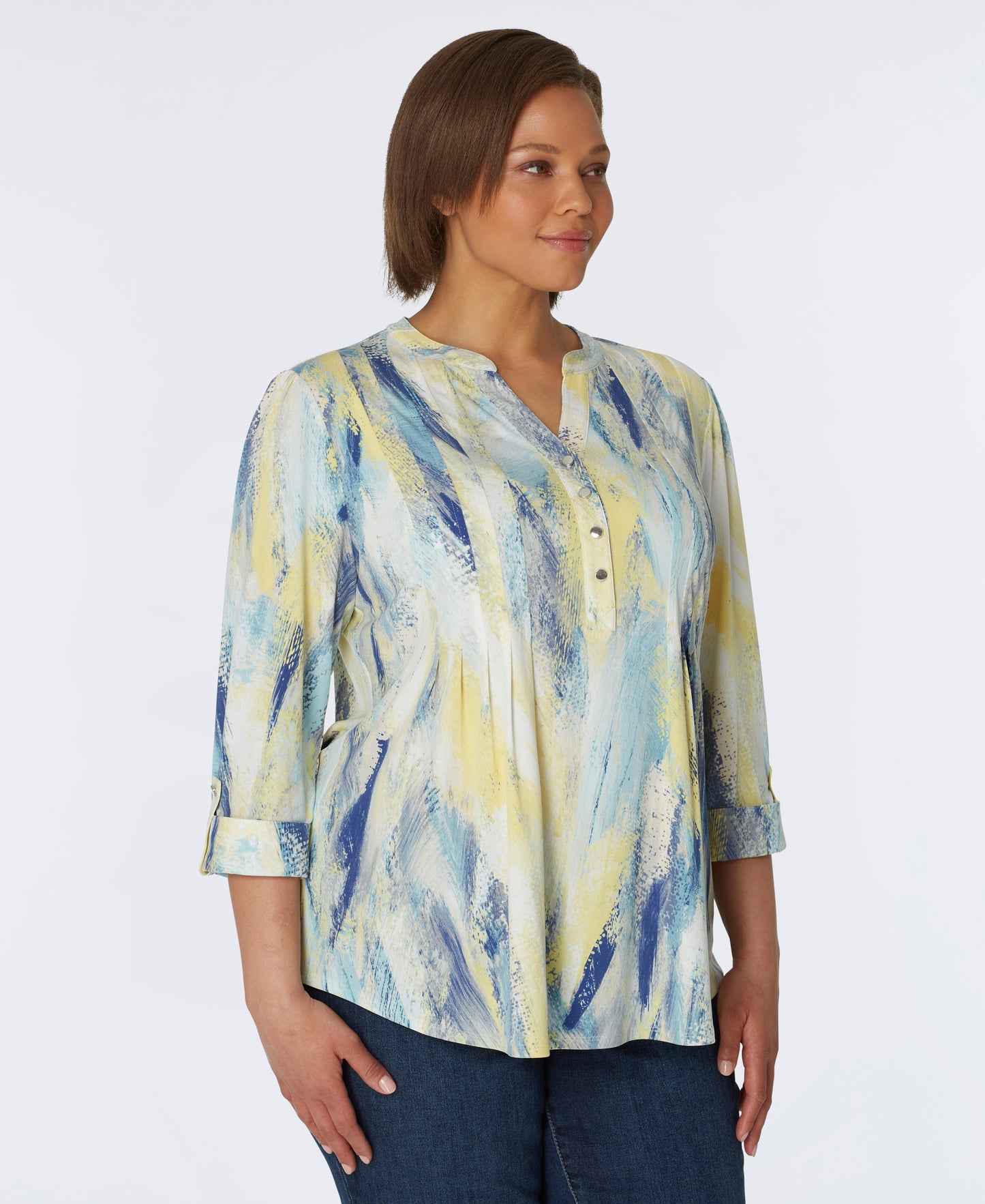 Roz & Ali Brush Strokes Popover - Plus