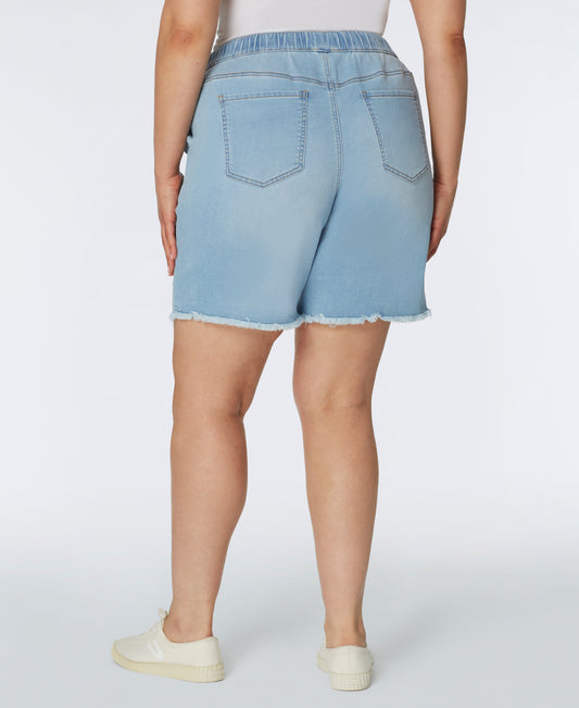 Westport Signature Weekender Fray Hem Shorts - Plus