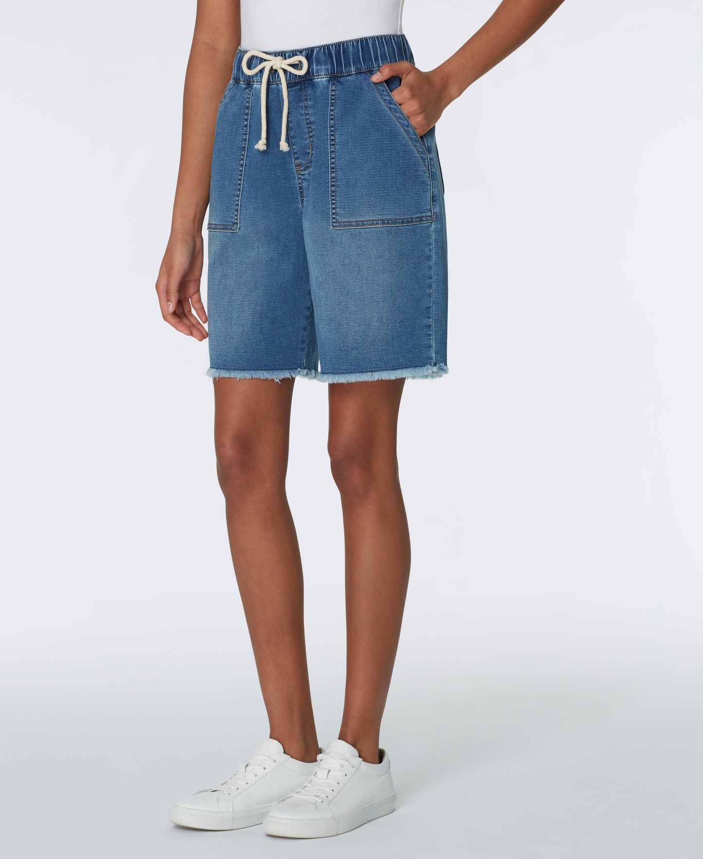 Westport Signature Weekender Fray Hem Shorts