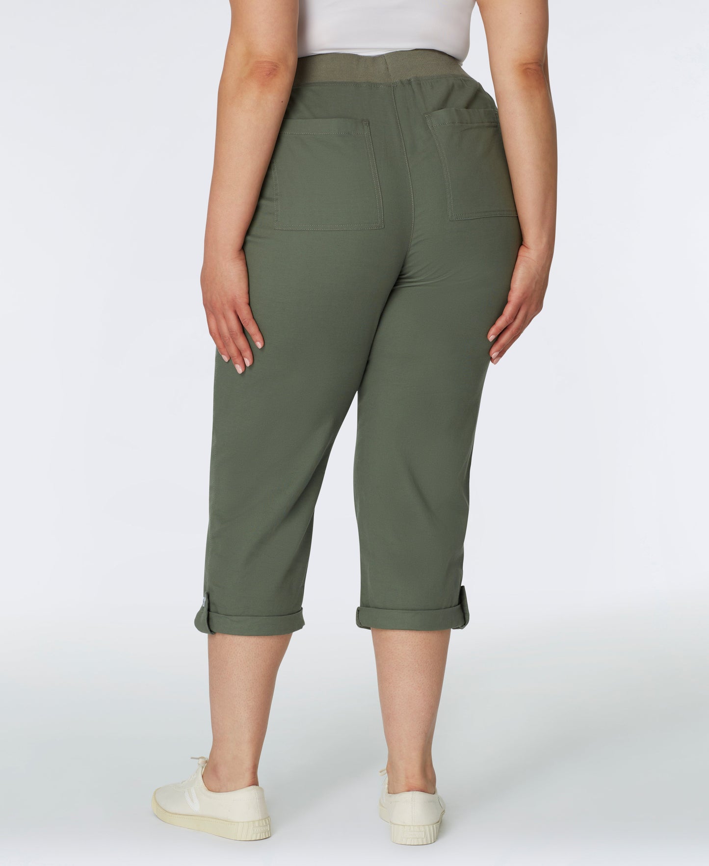 Westport Signature Capri Pants with Knit Waist - Plus