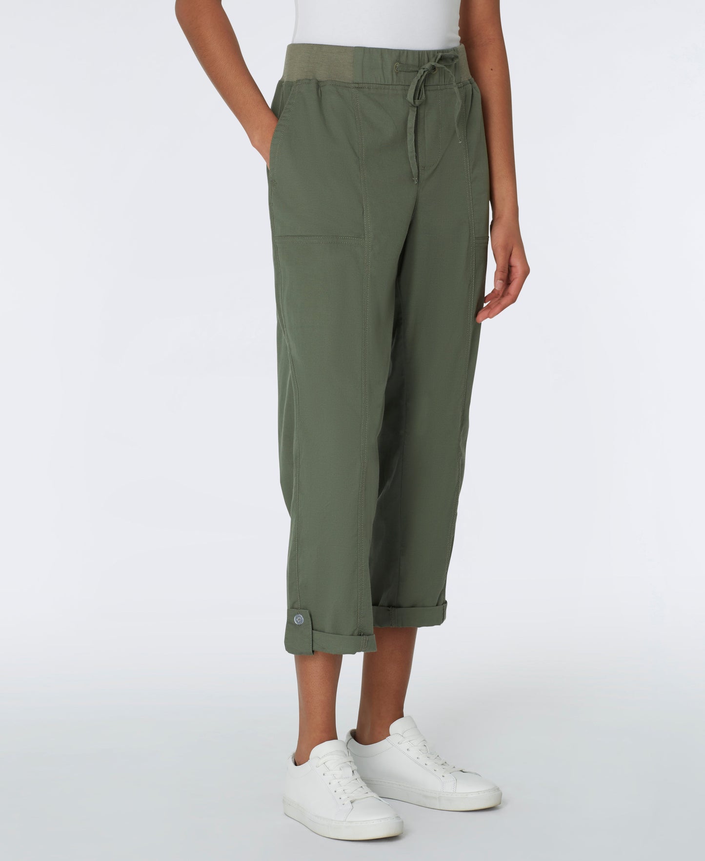 Westport Signature Capri Pants with Knit Waist