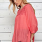 Figueroa & Flower Lace Yoke Blouse