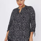 Roz & Ali Hearts Tie Sleeve Popover - Plus