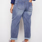 Westport Knit Denim Weekender Sweatpants with Pocket and Drawstring Waist - Plus