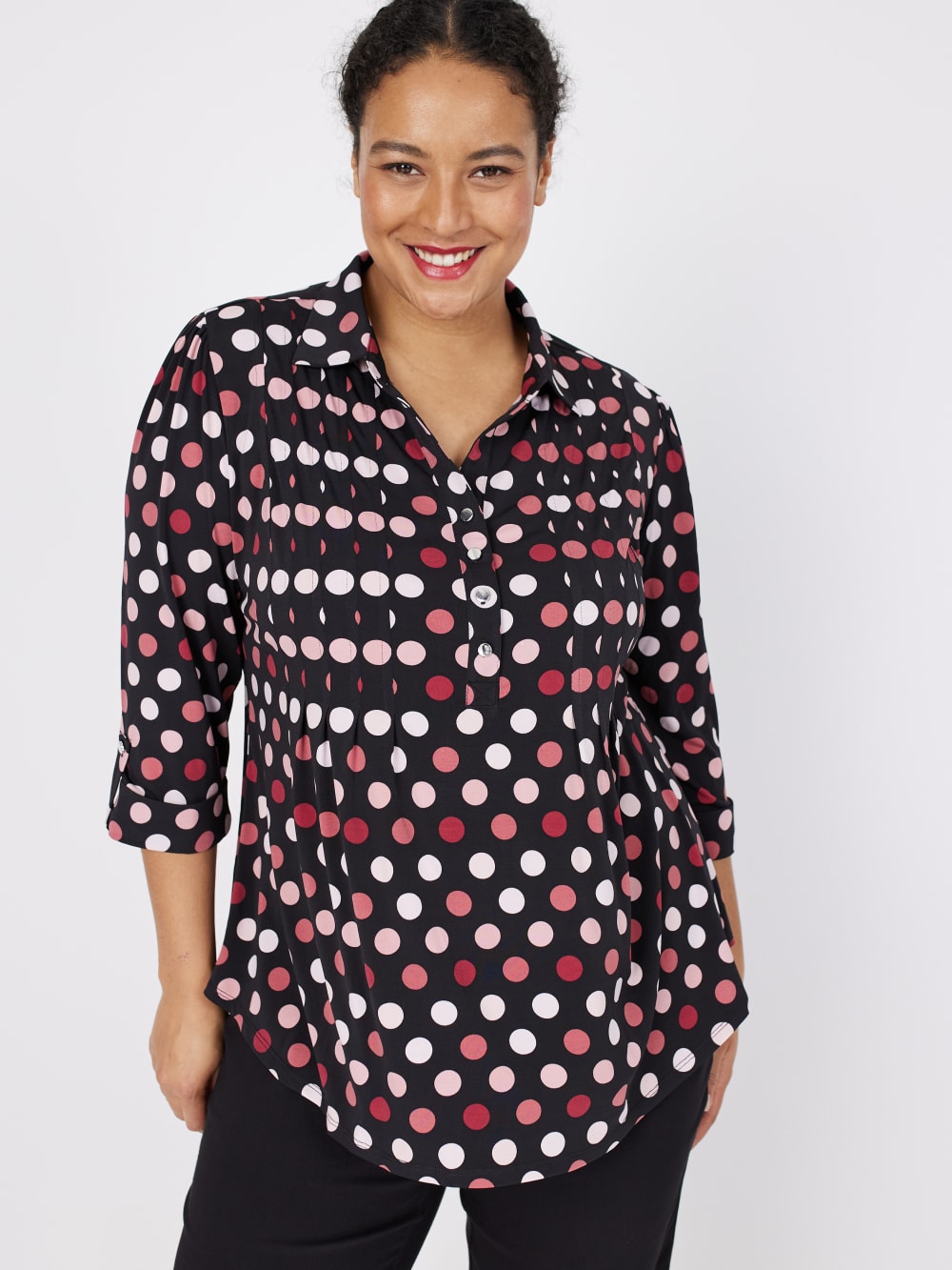 Roz & Ali Tonal Dot Popover - Plus