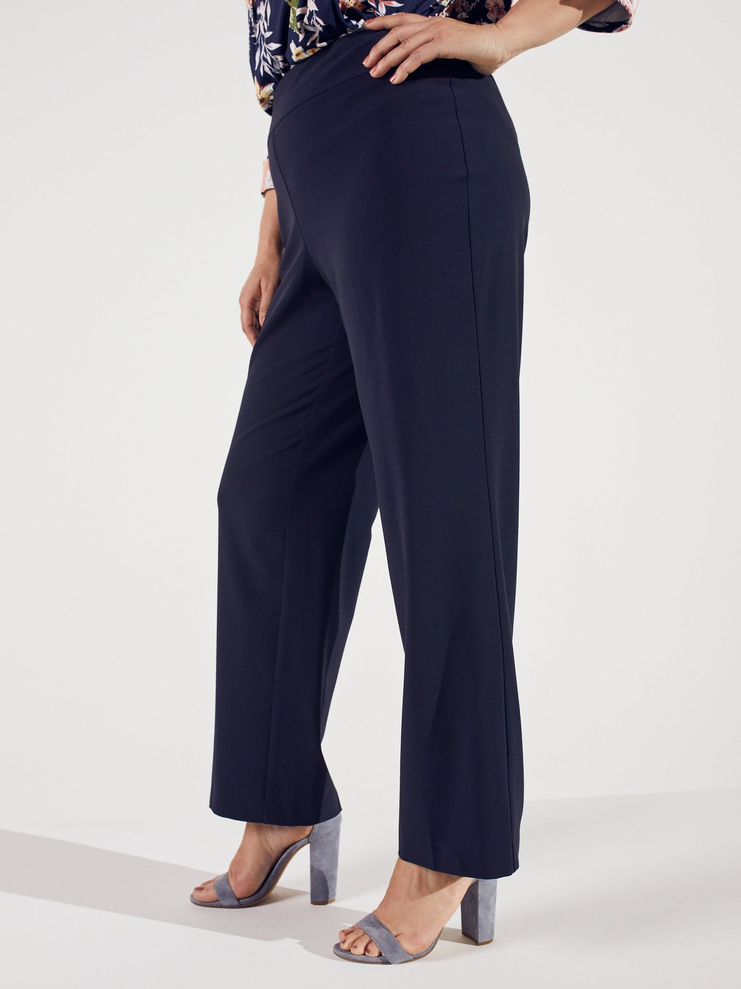 Pull On Tummy Control Pants - Average Length Plus