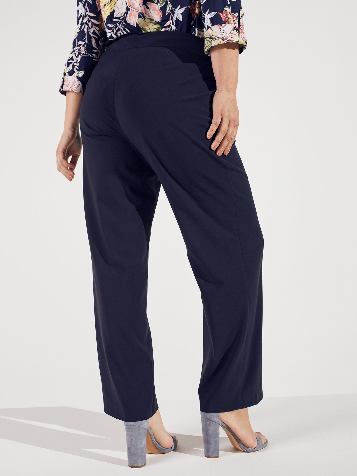 Pull On Tummy Control Pants - Average Length Plus