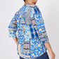 Roz & Ali Denim Friendly Patchwork Popover - Plus