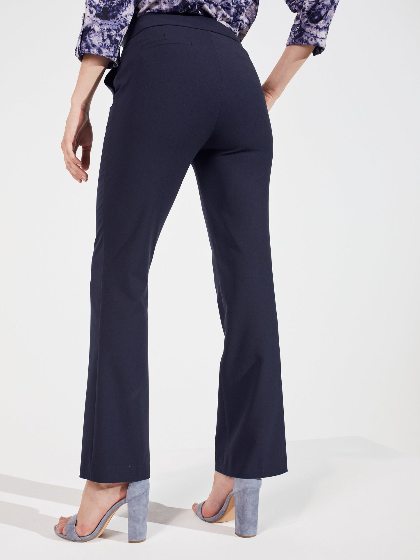 Roz & Ali Secret Agent Slight Bootcut Pants - Petite