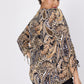 Roz & Ali Paisley Tie Sleeve Popover - Plus